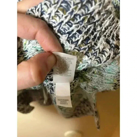 J. Jill knitted sweater oversized size XS in great condition 100% cotton - Picture 5 of 9